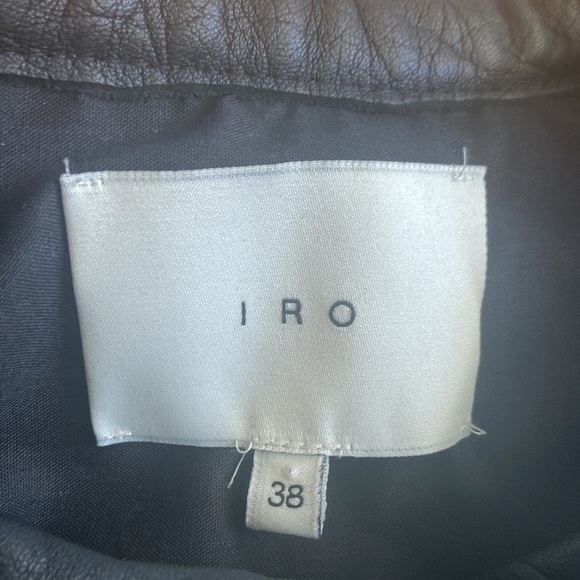 Women’s IRO jacket. Grey/black. Size 38 Size 6 - Picture 3 of 6